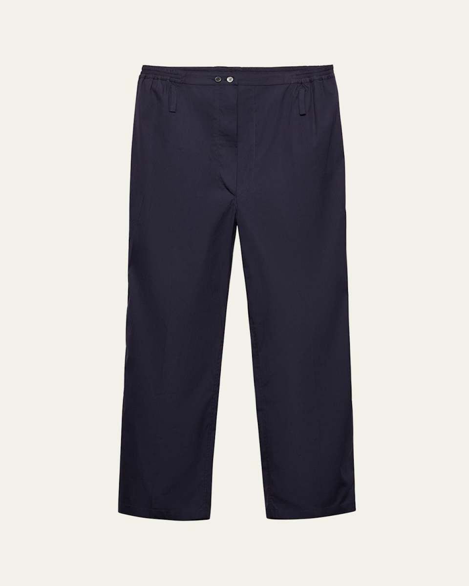 Poplin Stretch Pants